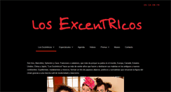 Desktop Screenshot of losexcentricos.com
